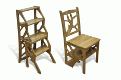 Chair Stool Wood Plans Free DXF File