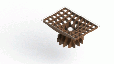 Cnc Laser Cut Coffee Table Free DXF File