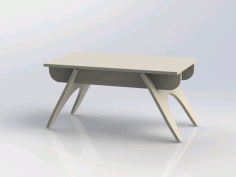 Garden Table Cnc Router Laser Plans Free DXF File