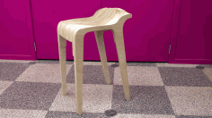 Layer Stool Wooden Free DXF File