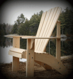 Chair Adirondack Free CDR Vectors Art