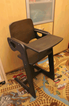 Chair For Babies Free CDR Vectors Art