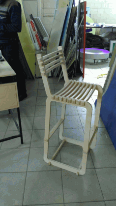 Chair Wood Free CDR Vectors Art