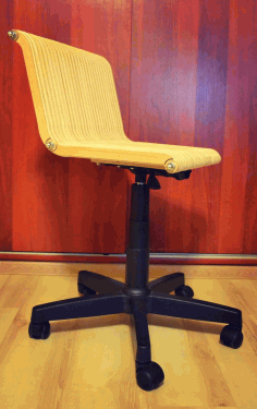 Laser Cut Computer Chair Free DXF File