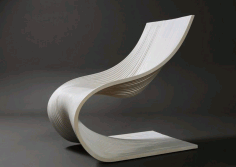 Wave Chair Free CDR Vectors Art