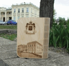 Cnc Laser Cut Wooden Book Box Free CDR Vectors Art