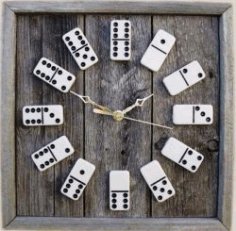 Cnc Laser Cut The Clock Is Shaped Like A Domino Free CDR Vectors Art