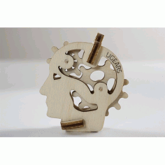 Tribka Trinkets Head Mechanical 3d Puzzle Brainteaser Free CDR Vectors Art