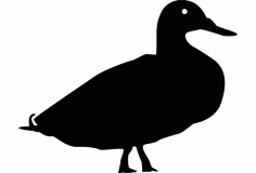 Animals Duck Free DXF File