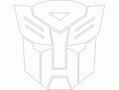 Autobot Logo Free DXF File