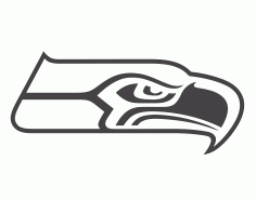 Seahawks Logo Free DXF File