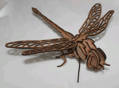 стрекоза (dragonfly) Free DXF File