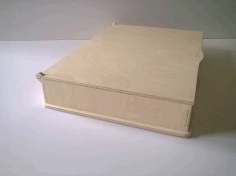 Laser Cut Wooden Box With Lid Free DXF File