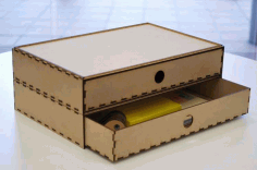 Plans For Laser Cut Box Free DXF File