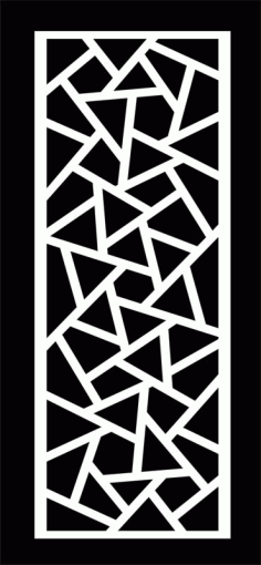 Grille Panel Pattern Free DXF File