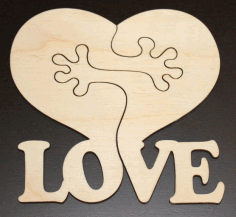 Love Two Hearts Half Free CDR Vectors Art