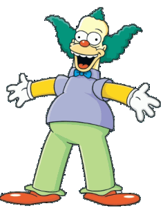 Krusty Clown Shape Free DXF File