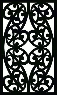 Decorative Screen Patterns For Laser Cutting 43 Free DXF File