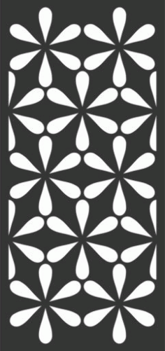 Decorative Screen Patterns For Laser Cutting 52 Free DXF File