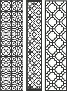 Decorative Screen Patterns For Laser Cutting 85 Free DXF File
