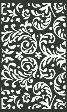 Decorative Screen Patterns For Laser Cutting 92 Free DXF File