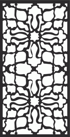 Decorative Screen Patterns For Laser Cutting 94 Free DXF File