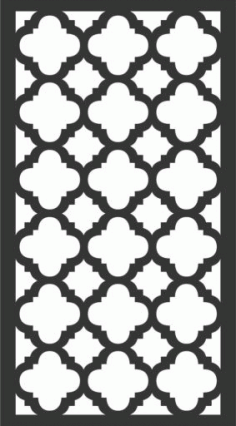 Decorative Screen Patterns For Laser Cutting 160 Free DXF File