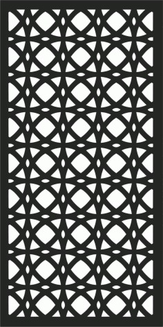 Decorative Screen Patterns For Laser Cutting 182 Free DXF File