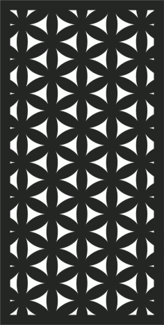 Decorative Screen Patterns For Laser Cutting 183 Free DXF File