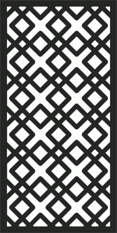Decorative Screen Patterns For Laser Cutting 184 Free DXF File
