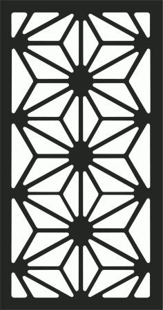 Decorative Screen Patterns For Laser Cutting 190 Free DXF File