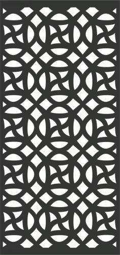 Decorative Screen Patterns For Laser Cutting 192 Free DXF File