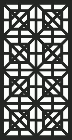 Decorative Screen Patterns For Laser Cutting 197 Free DXF File