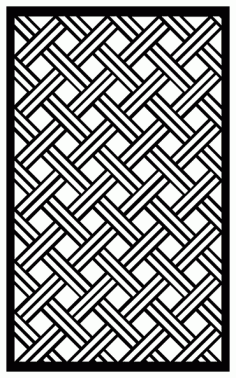Decorative Screen Patterns For Laser Cutting 1930 Free DXF File