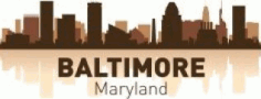 Baltimore Skyline Free CDR Vectors Art