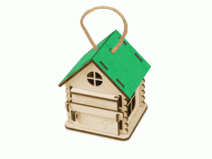 House Shaped Box Packaging Box For Gifts Free CDR Vectors Art