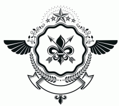 Guard Emblem Logo Free CDR Vectors Art