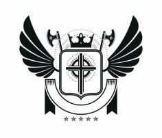 Stars Emblem Logo Badge Design Free CDR Vectors Art