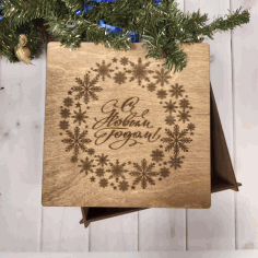 Laser Cut Gift Boxes Layout Free CDR Vectors Art