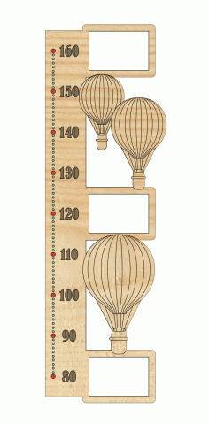 Rostomer Height Chart Free DXF File