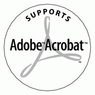 Adobe Acrobat Supports Logo EPS Vector