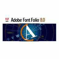Adobe Font Folio 8.0 Logo EPS Vector