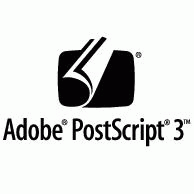 Adobe Postscript 3 Logo EPS Vector