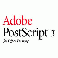 Adobe Postscript 3 Office Logo EPS Vector