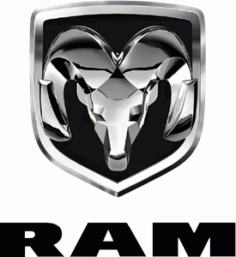 Dodge Ram Logo Vector Free AI File