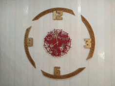 Decorative Clock Free CDR Vectors Art