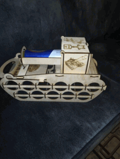 Laser Cut 12 Cane Holder Tank Shaped Cane Storage Rack Free CDR Vectors Art