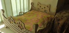 Cat Pet Bed Free CDR Vectors Art