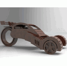 Wooden Concept Car Cnc Cut Free PDF File