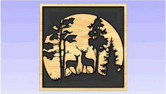 Deer Artcam Free DXF File